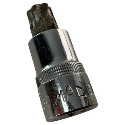 MAC Tools VTP60BS T60 Torx Plus Socket Driver 1/2  Drive USA Made Some Rust