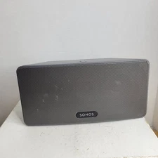 Sonos Play:3 Wireless Smart Home Speaker Black w/Power Cord TESTED Gen1
