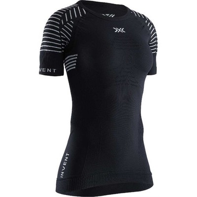 X-BIONIC  INVENT 4.0 LT SHIRT SH SL WOMEN OPAL BLACK/ARCTIC WHITE SIZE XS