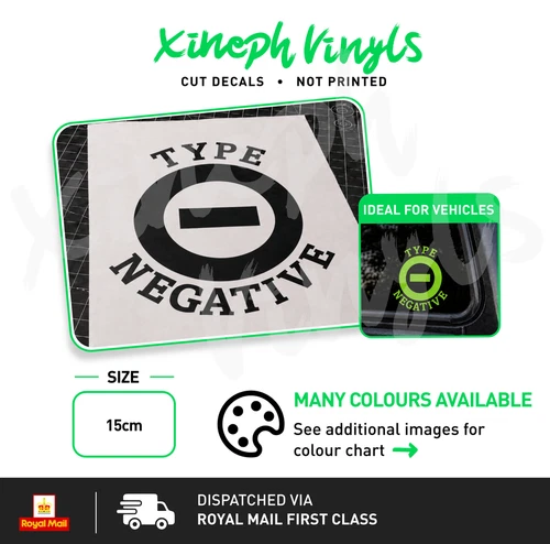 Type O Negative vinyl sticker decal cd car ipad peter steele (window optional)