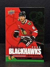 2025-26 UD Chicago Blackhawks Centennial Hobby Base Ryan Donato #32