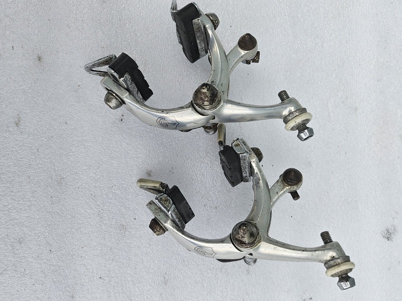 Vintage (1980's) Campagnolo Brake Calipers (F & R) in good useable condition