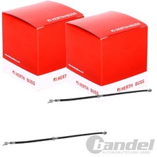 2X HERTH+BUSS BREMSSCHLAUCH VORNE LINKS+RECHTS passend für NISSAN MICRA NOTE