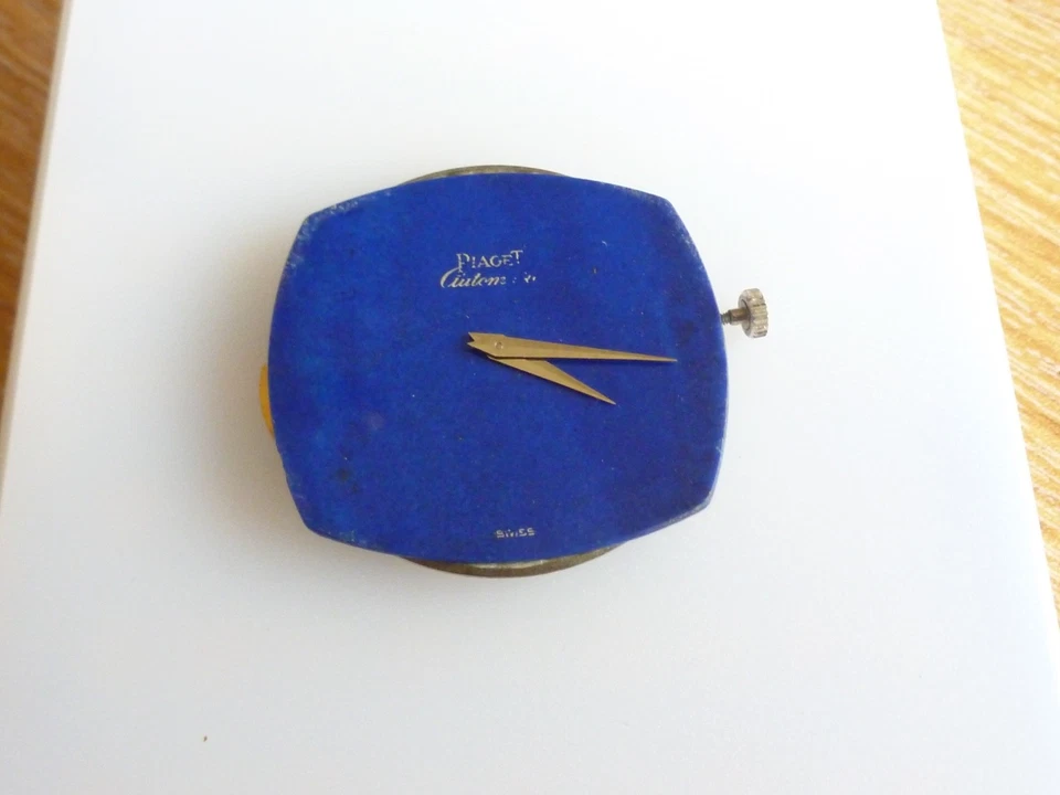 Piaget 12P1 Automatic Micro Rotor gold  Automatic Movement Vintage working - Image 2 of 4