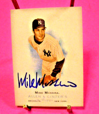 Baseball - Mike Mussina - 2006 Topps Allen & Ginter Card # 225 - Autograph