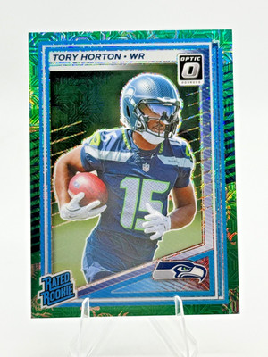 2025 Panini Donruss Rated Rookie Tory Horton DRAGON prizm /24 Seahawks RC SSP
