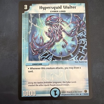 Duel Masters DM 02 16/55 NM Englisch - Hypersquid Walter