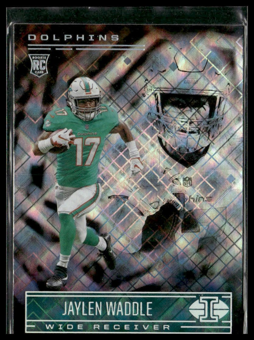 Jaylen Waddle Panini Illusions #66 Trophy Collection Diamond