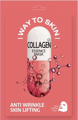 WAYTOSKIN Collagen Essence Mask Sheet Anti-Aging Skin Firming Wrinkle Reduction
