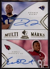 2009 Avery/Doucet SP Rookie Threads Multi Marks  Auto /299 #MMD-21 (B2776)