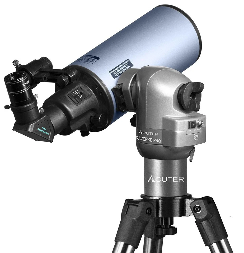 ACUTER VOYAGER MAK90-FAST 90mm TELESCOPE + GOTO WiFi Bluetooth Mount Kit  #10305 - Image 4 of 4
