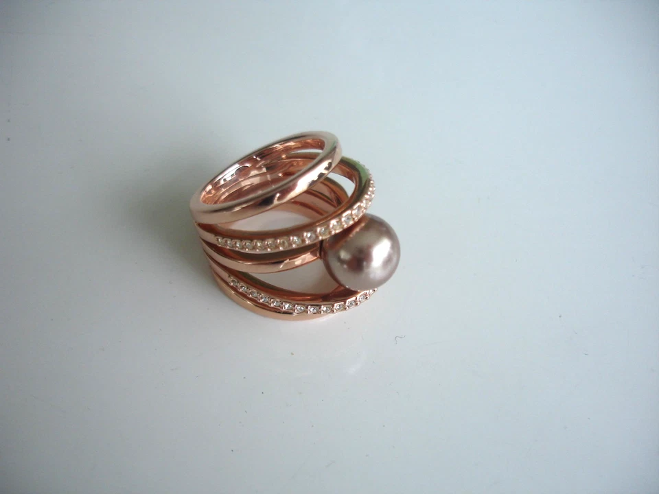 Pierre Lang  Ring LOVELY  RSG Zirkonia Perle Gr. VI ( 17 mm)  NEUWERTIG OVP - Bild 3 von 4