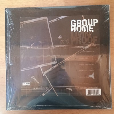 Group Home    Livin' Proof 2xLP US-1998 REISSUE NM/VG++