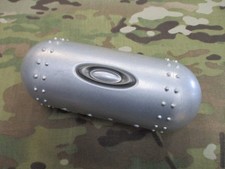 Oakley Sunglasses Metal Torpedo Pill Capsule Vault Hard Eyeglasses Case