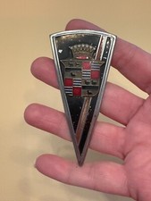 1936 Cadillac V8 Grille Trunk Car Emblem