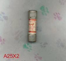 GOULD A25X2-1  FUSE 2 AMP 250 VOLT FAST ACTING FUSE  TYPE 1
