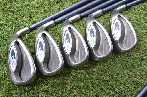 Callaway Hawk Eye Iron Set 3-9 Pw Aw Sw 10pc RH GBB UL Graphite Stiff Men Golf - Picture 5 of 17