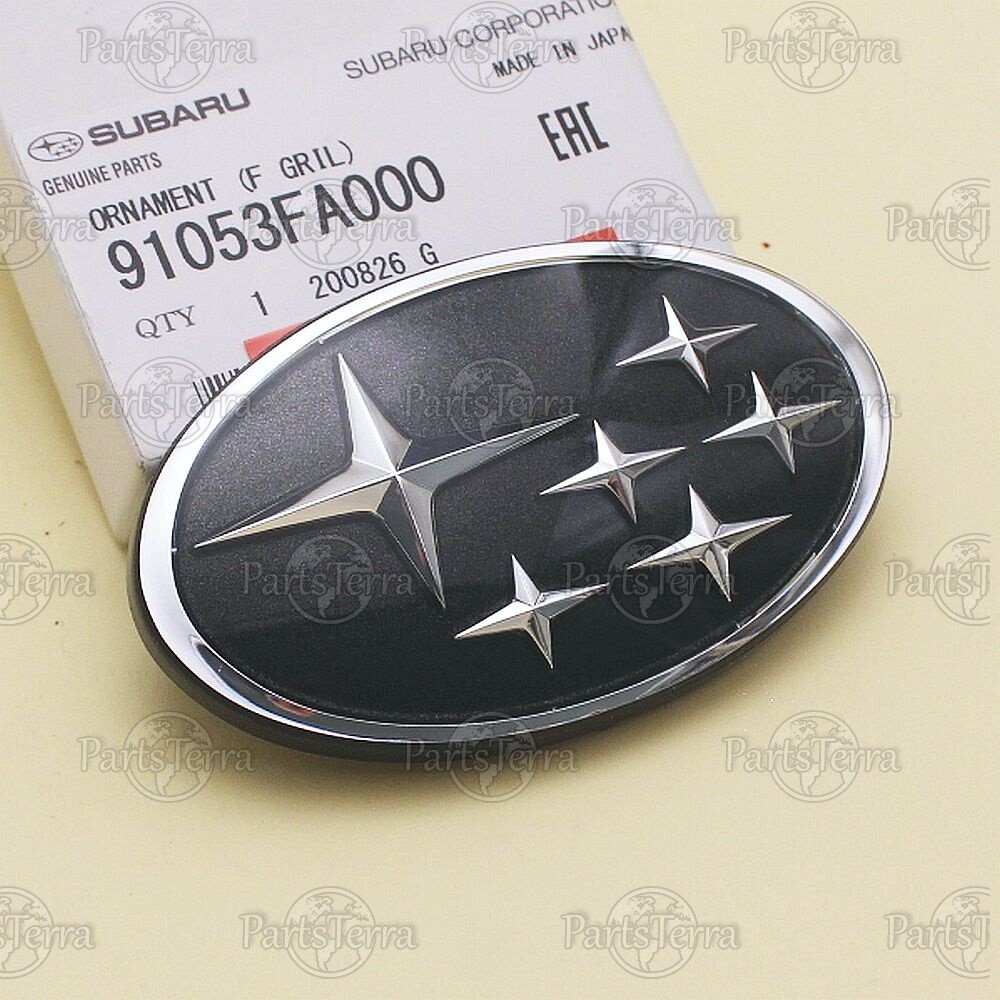 New Genuine 93-01 SUBARU IMPREZA Front Center Grille Ornament