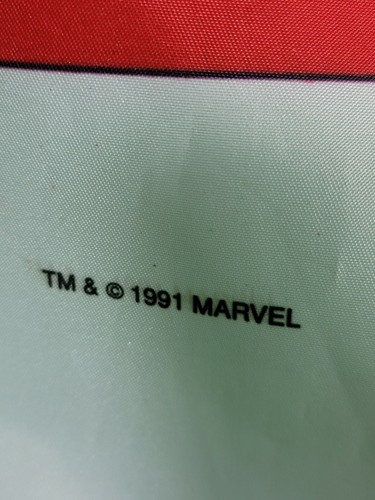 VTG 1991 MARVEL COMICS CAPTAIN AMERICA 29.5X44" CLOTH POSTER/FLAG. (R6) - Picture 6 of 7
