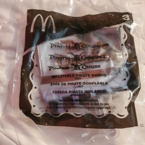 McDonald's Pirates of the Caribbean Kids Fast Food & Cereal Premiums