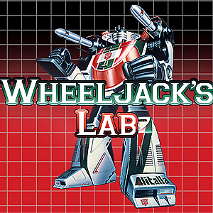 Slapdash Powermaster - 1988 Vintage G1 Transformers Formula-1 Action Figure  - Wheeljack's Lab