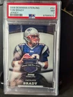 Tom Brady 2008 Bowman Sterling Jersey /389 PSA 7 Game Worn Patriots