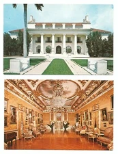 Palm Beach Florida FL Postcards Flagler Museum Whitehall