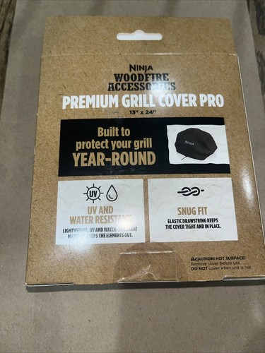 Ninja Woodfire Premium Grill Cover Pro 13"x24" Compatible w/ OG800/OG900 Series - 第 2/3 張圖片