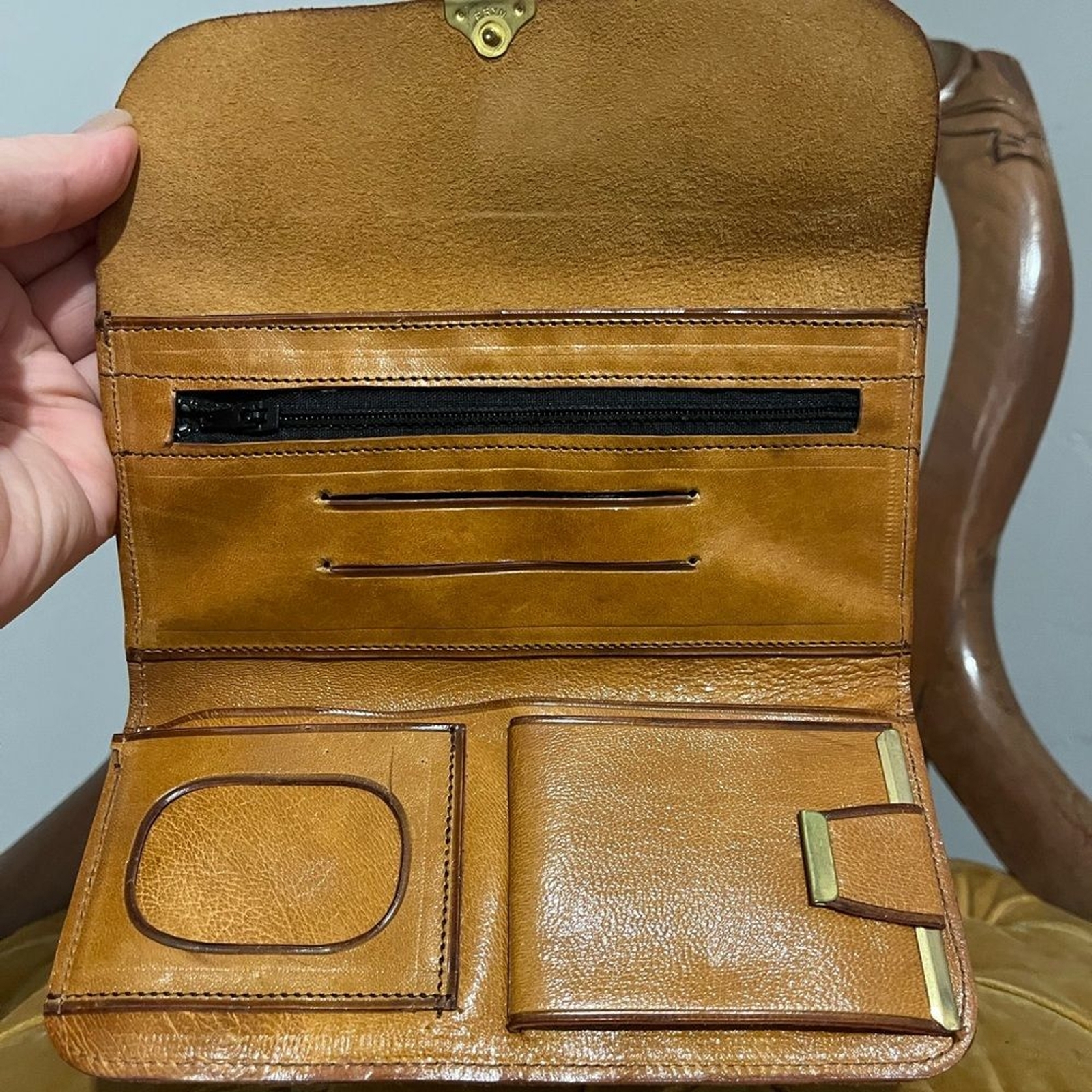 Soft Light Brown Wallet - image 4