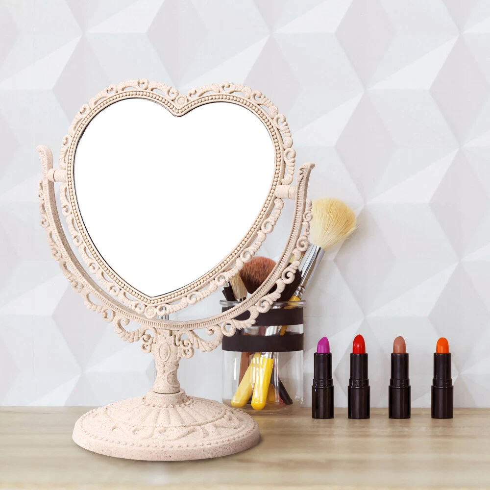 vanity mirror Mirror Stand Desk Vanity Dressing Table Vintage