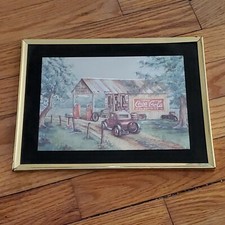 Coca-Cola Country Store 5026 Framed  Print Shiny 8 x 10 inch