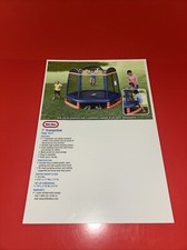 Toys R Us Outdoor Fun POS sign Little Tikes 7' Trampoline 757571