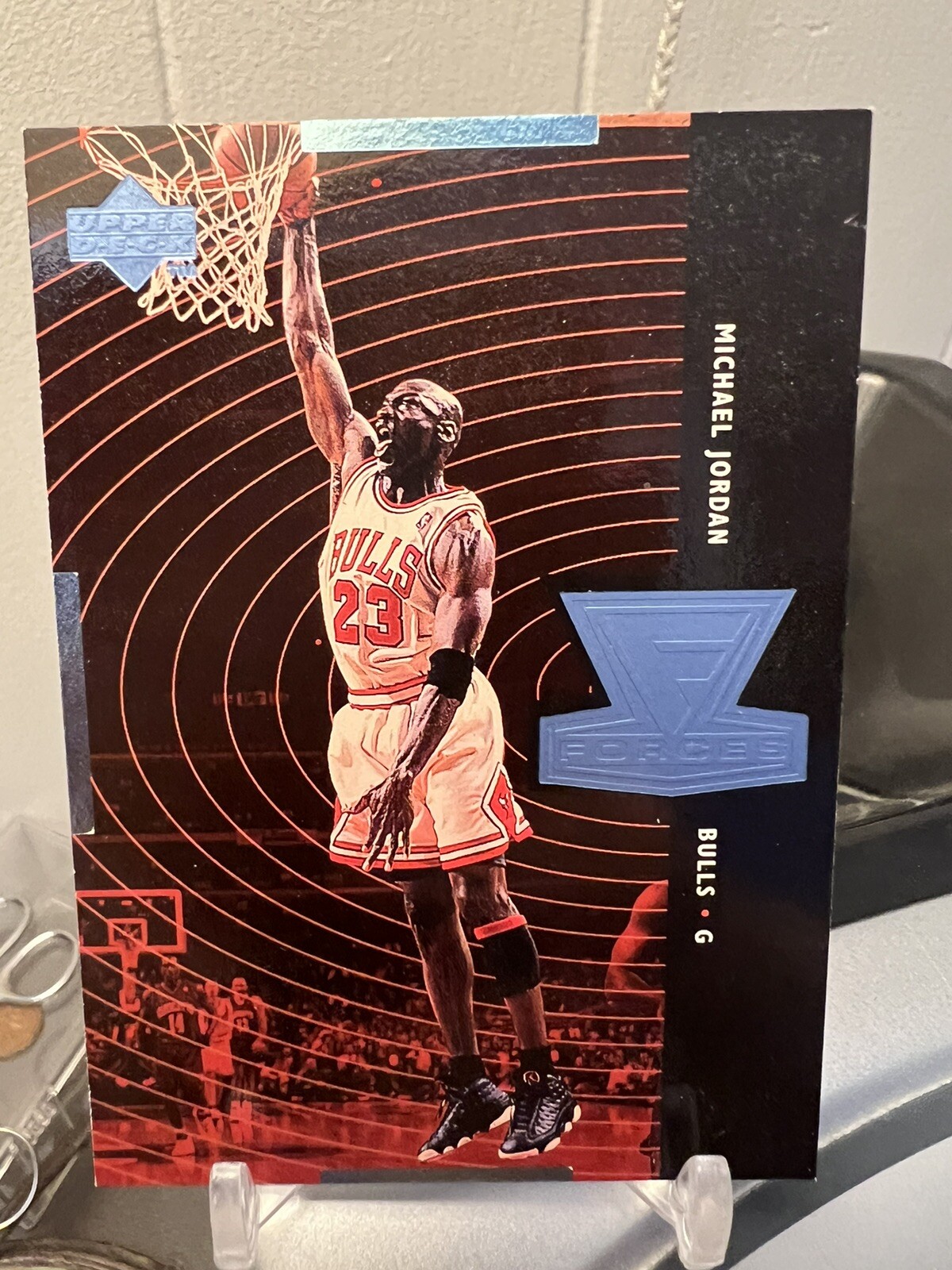 MICHAEL JORDAN F1 1998-99 Upper Deck FORCES BULLS 🔥📈