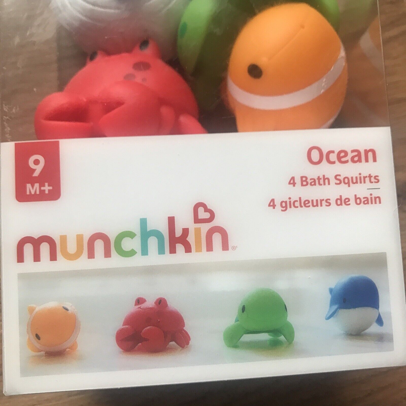 Munchkin Ocean Bath Squirts - 4 bath squirts