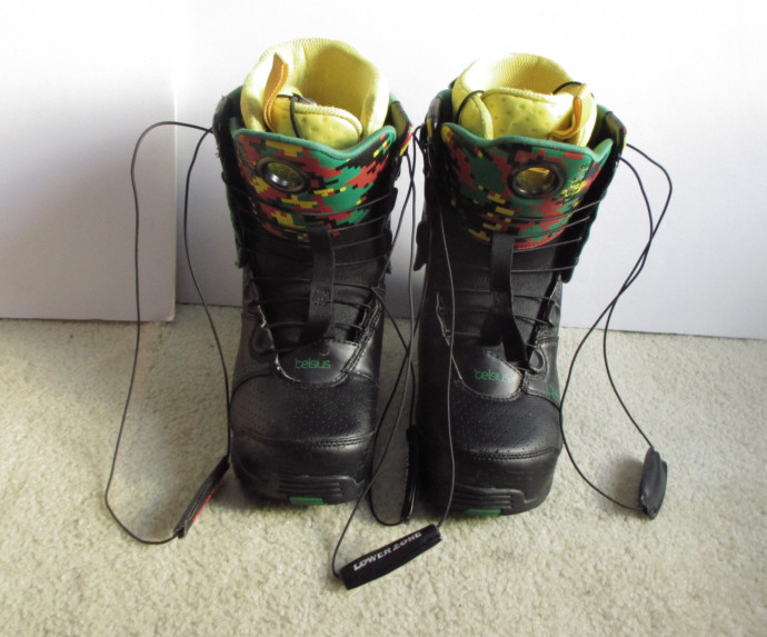 Celsius CLS 10-O.Zone Speed Lacing Men's Snowboard Boots Size 8