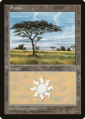 20 Basic Land - SAME ART - Plains - Portal - MP-NM - Magic MTG FTG