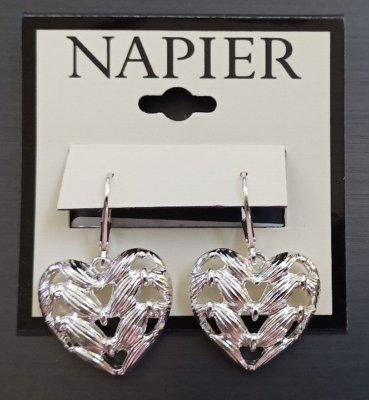 Drop Earrings Napier Silver Earrings Silver Earrings With Drop