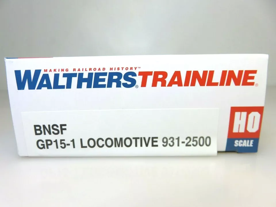 Walthers Trainline 931-2500 HO Scale EMD GP15-1 BNSF #1478 NIB - Image 3 of 4