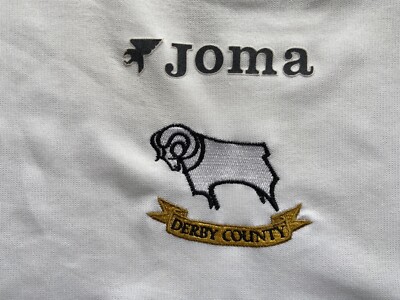 DERBY COUNTY 2005 2006 HOME FOOTBALL SHIRT SOCCER JERSEY JOMA sz