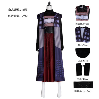 The Acolyte Orsa Cosplay Costume Purple Dress Vest Uniform Outfits