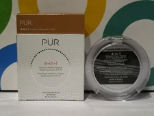 PUR MINERALS ~ 4-IN-1 PRESSED MINERAL MAKEUP ~ HAZELNUT ~ .28 OZ BOXED