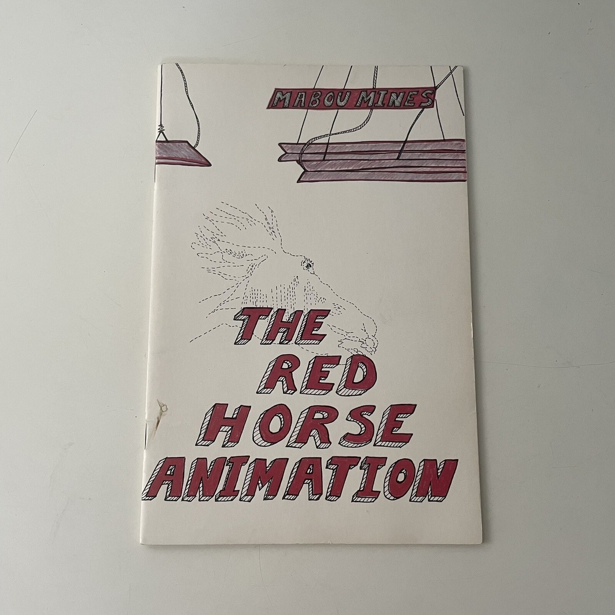 Mabou Mines The Red Horse Animation Comic Lee Breuer Ann Horton Philip Glass