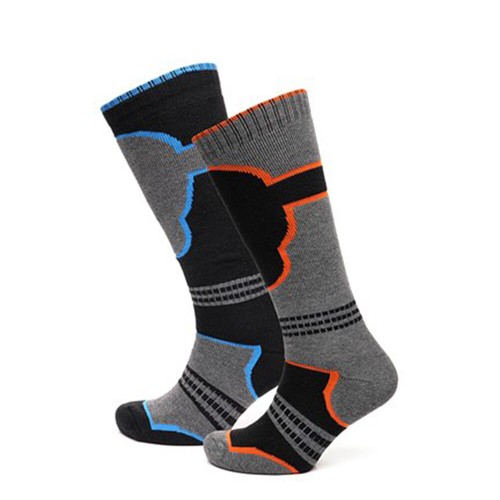 4 X Calze Termiche Uomo Calde Colori Assortiti Calzini Sci Al Ginocchio Taglia UK 6-11 - Foto 3 di 4