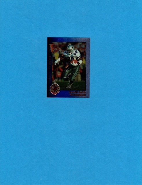 1993 Wildcard Superchrome Field Force #SCF-6 Emmitt Smith! Dallas Cowboys!