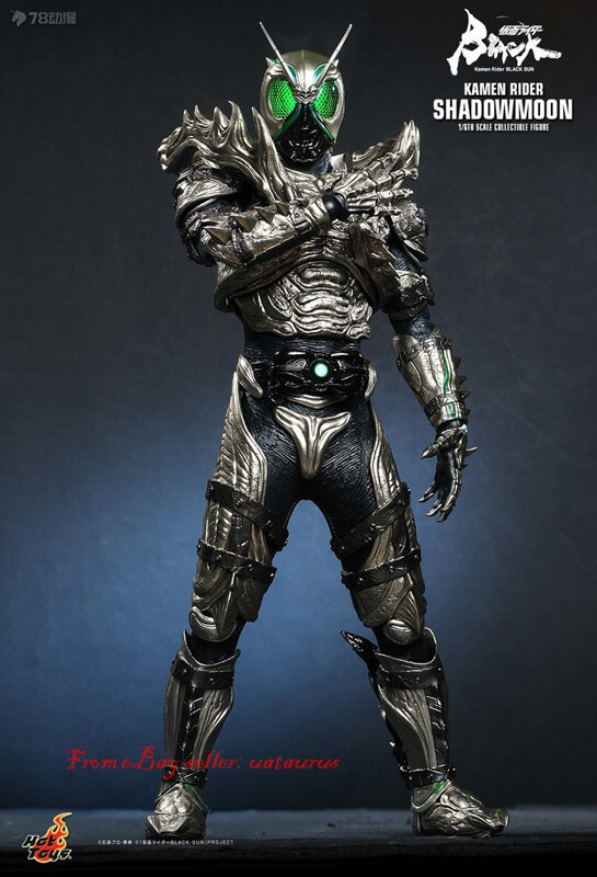 ホットトイズTMS101 仮面ライダー1/6 シャドームーンSHADOWMOON HotToys 1/6 Tms101 Kamen Rider Black Sun Shadowmoon Deluxe Edition