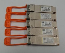 Lot of 5 Cisco 40GBASE-CSR4 QSFP Module QSFP-40G-CSR4 10-2837-02