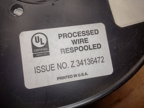 500' 16AWG Stranded UL1015/1335/1032/1011/MTW White Tinned Copper Wire 600V - Picture 4 of 4