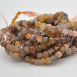 FACETED Cube Beads - 15" Strand, for Jewellery Making, 3.5mm-4.5mm - Picture 37 of 58
