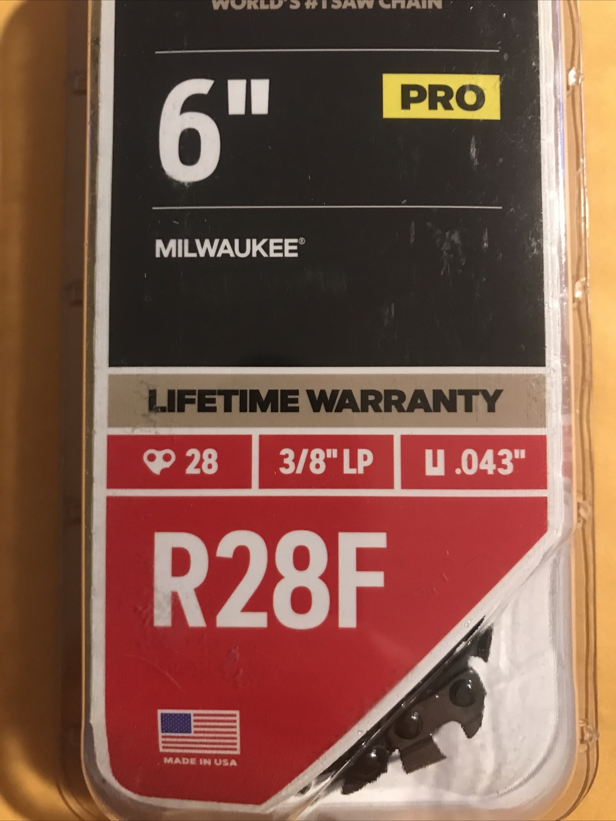 Oregon R28F 6” Pro Chain Saw Blade 3/8” LP (U.043) eBay