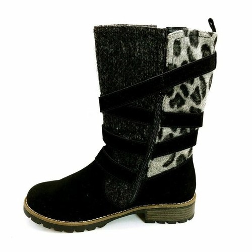 AMBYR MID CALF LOW WINTER BOOTS 